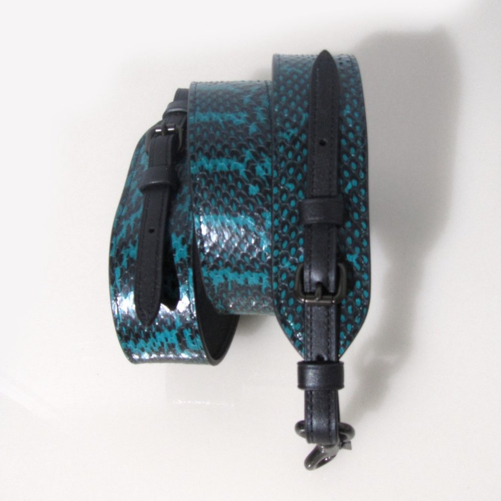 Coach Interchangeable Bag Purse Strap 🐍 Snakeskin Embossed 🐍 89324